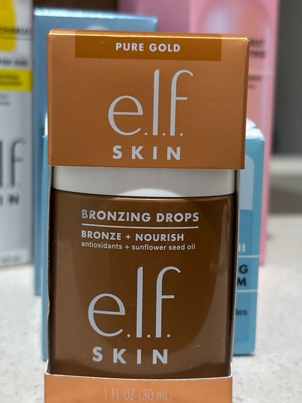 e.l.f. Skin Pure Gold Bronzing Drops - Bronze